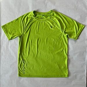 Boys Spyder Green Quick Dri Tee - Size L